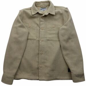 The Stronghold Beige Wool Blend Shirt Jacket Shacket Men’s L